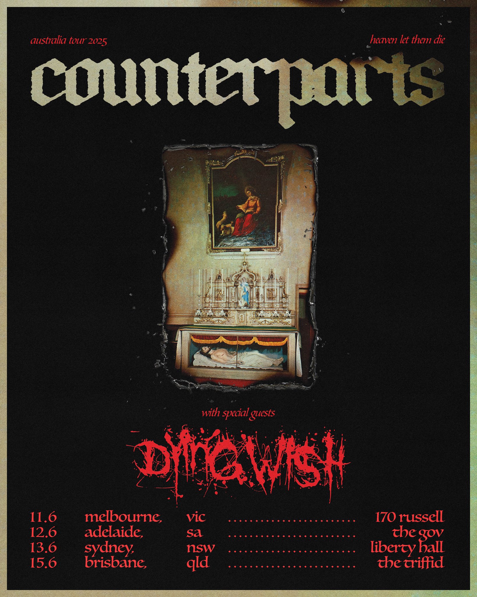 counterparts tour
