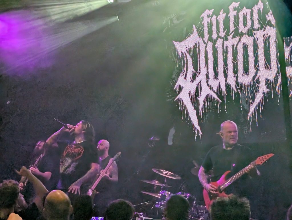 LIVE REPORT: FIT FOR AN AUTOPSY @ Lion Arts Factory, Adelaide SA,&nbsp;23/1/26